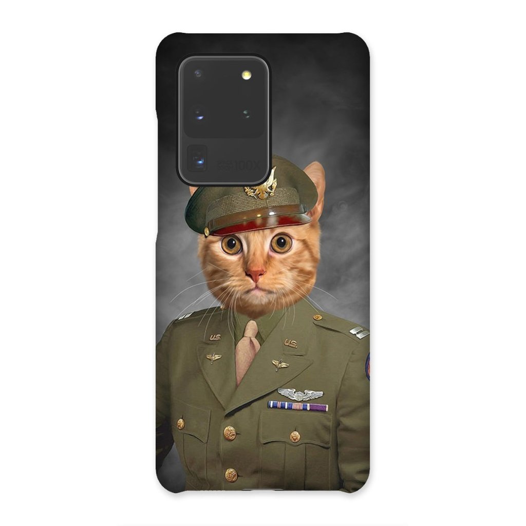 Pet Portraits | The Military Officer: Custom Pet Phone Case | Paw & Glory