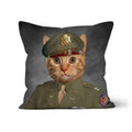 The Military Officer: Custom Pet Pillow