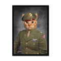 The Military Officer: Custom Pet Portrait