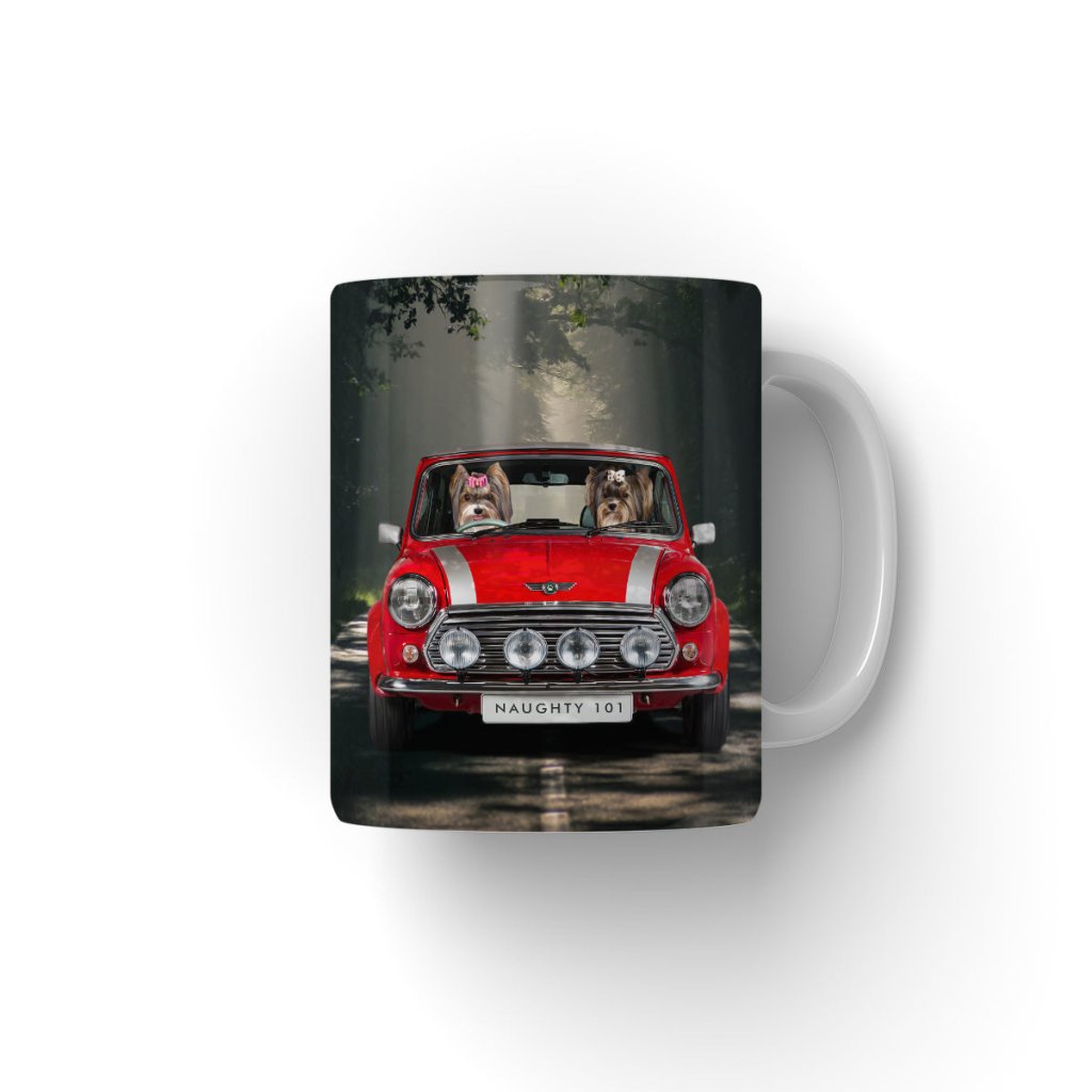Pet Portraits | The Mini Touring: Custom Pet Coffee Mug | Paw & Glory