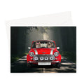 The Mini Touring: Custom Pet Greeting Card