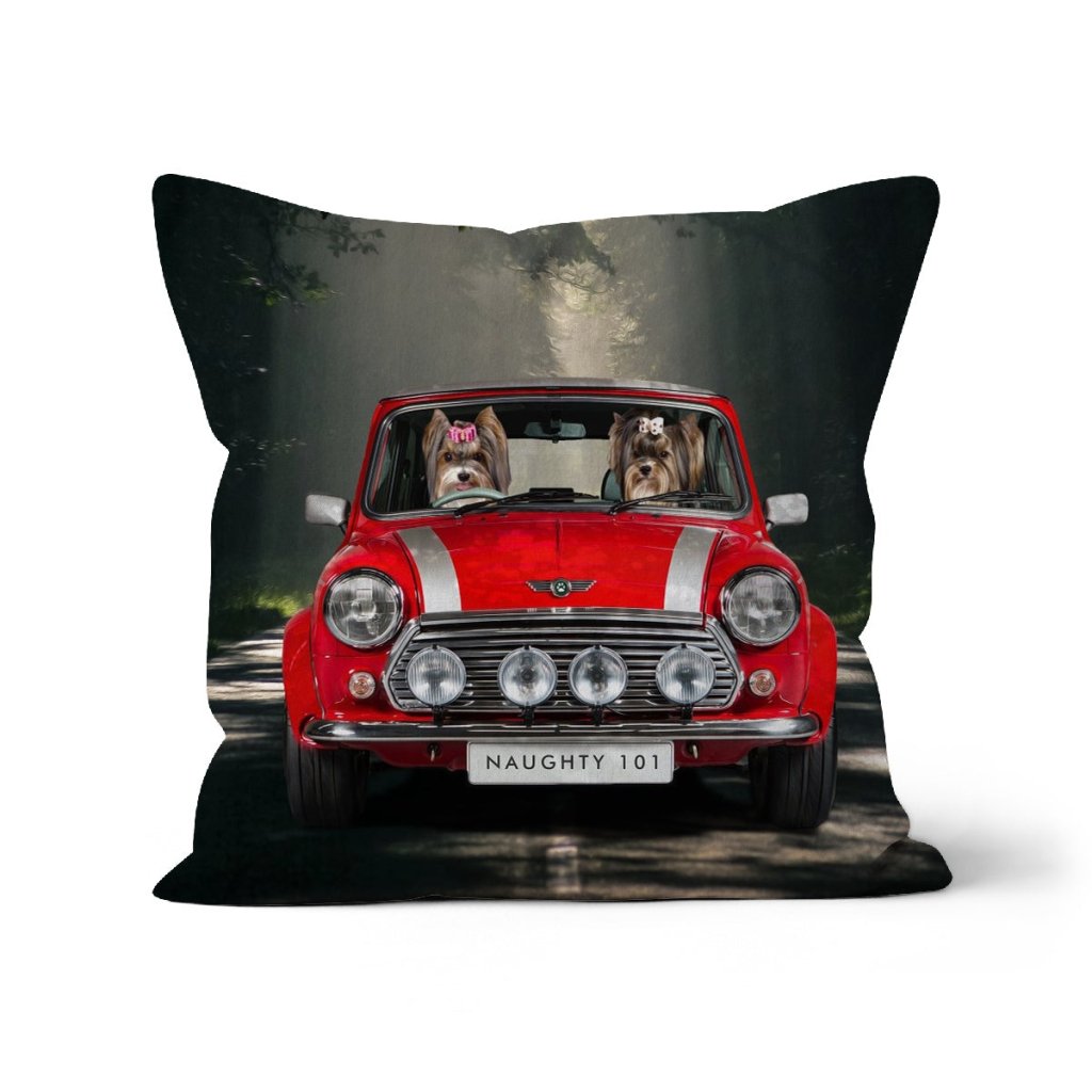 Pet Portraits | The Mini Touring: Custom Pet Pillow | Paw & Glory