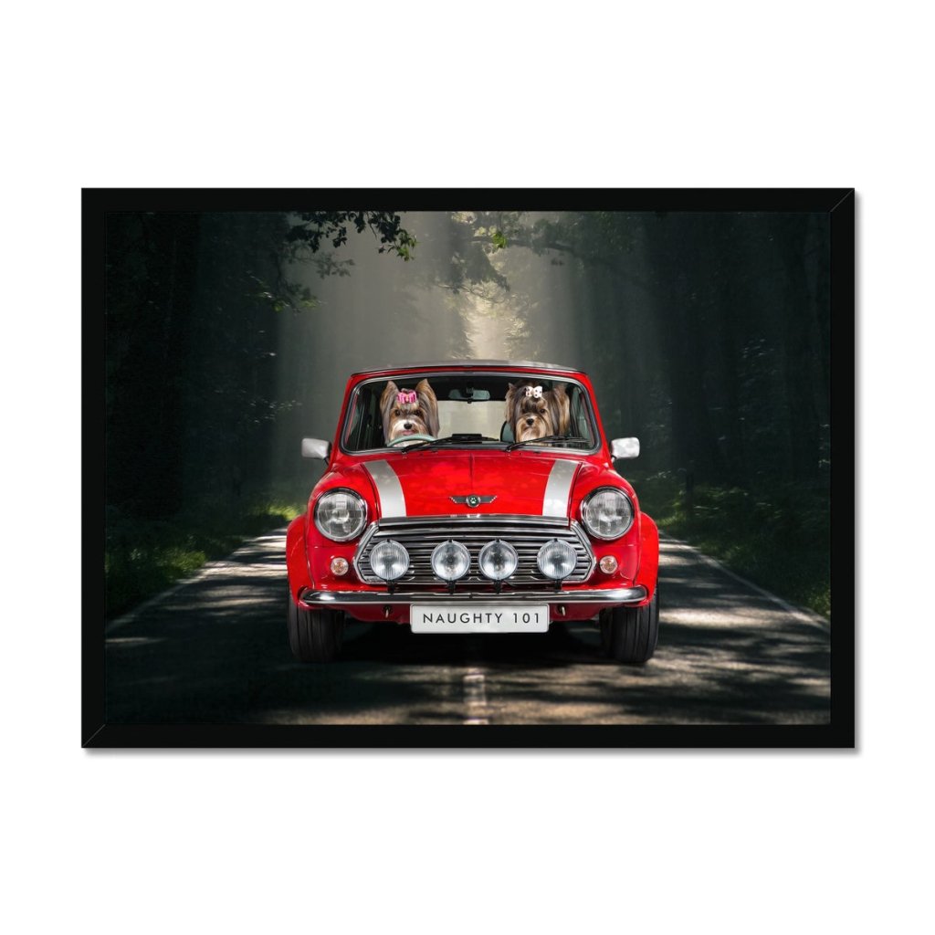 Pet Portraits | The Mini Touring: Custom Pet Portrait | Paw & Glory