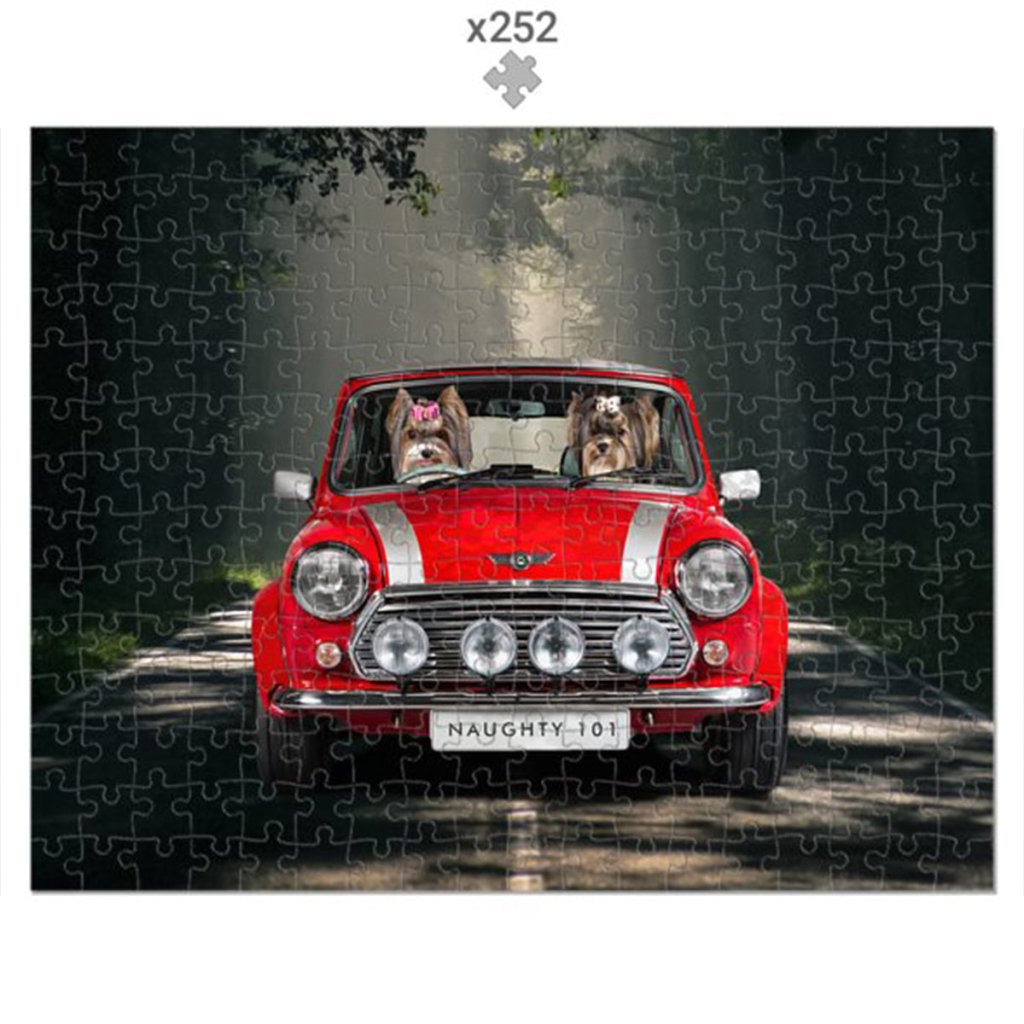 Pet Portraits | The Mini Touring: Custom Pet Puzzle | Paw & Glory