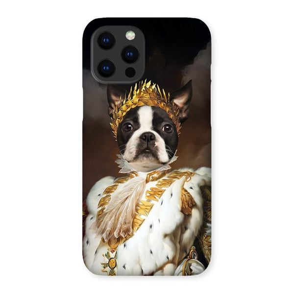 The Monarch: Custom Pet Phone Case | royal pet portrait | Paw & Glory