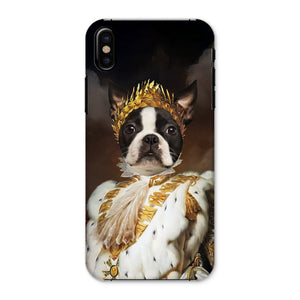 The Monarch: Custom Pet Phone Case - Paw & Glory - Dog Portraits - Pet Portraits
