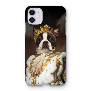 The Monarch: Custom Pet Phone Case - Paw & Glory - Dog Portraits - Pet Portraits