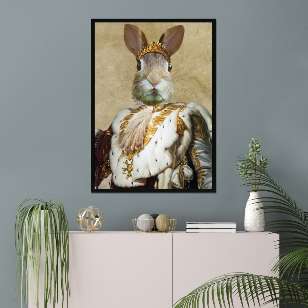 Pet Portraits | The Monarch: Custom Pet Portrait | Paw & Glory