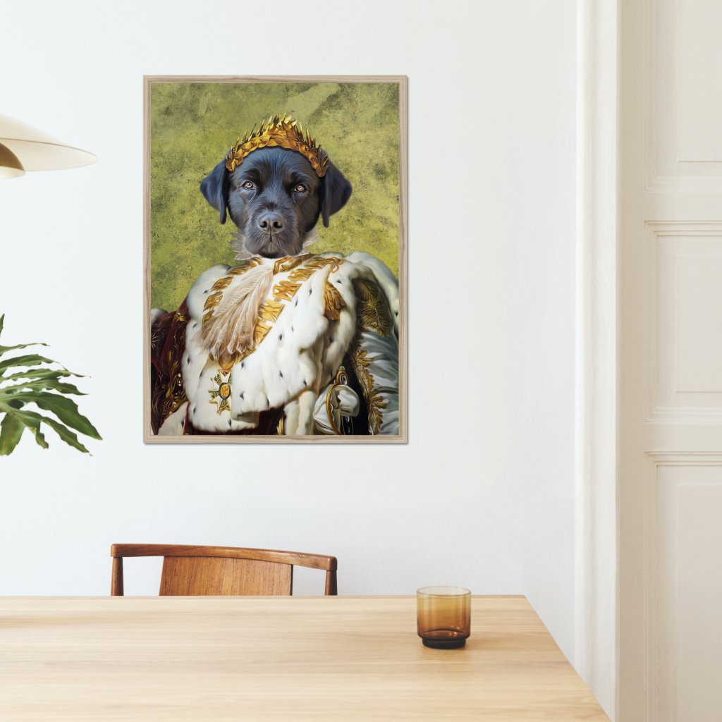 Pet Portraits | The Monarch: Custom Pet Portrait | Paw & Glory