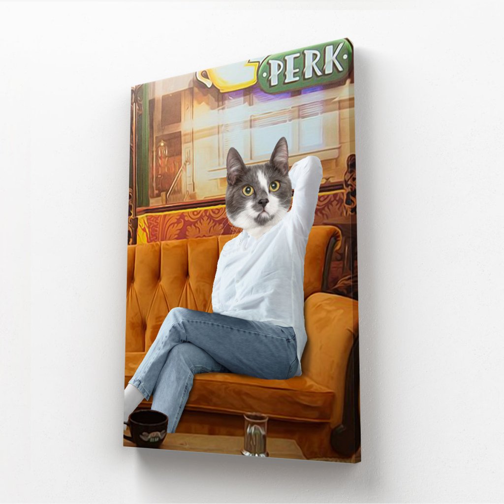 Organised Host Custom Pet Canvas | Custom Pet Portrait Canvas | Paw & Glory