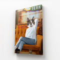 The Monica (Friends Inspired): Custom Pet Canvas