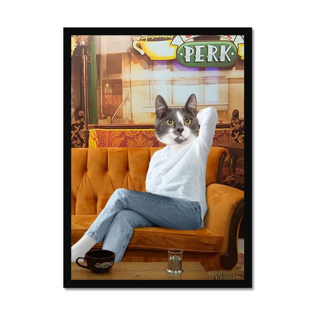 Pet Portraits | The Monica (Friends Inspired): Custom Pet Portrait | Paw & Glory