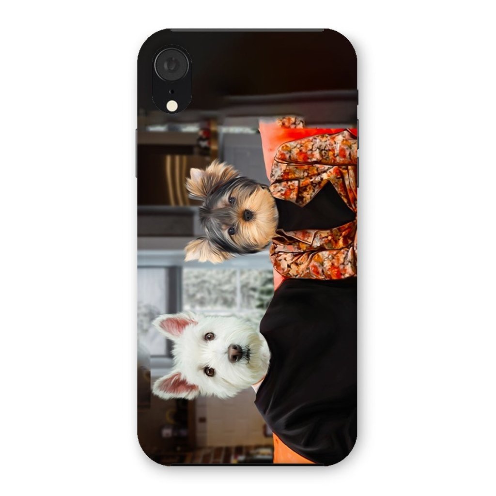 Pet Portraits | The Monica & Ross (Friends Inspired): Custom Pet Phone Case | Paw & Glory
