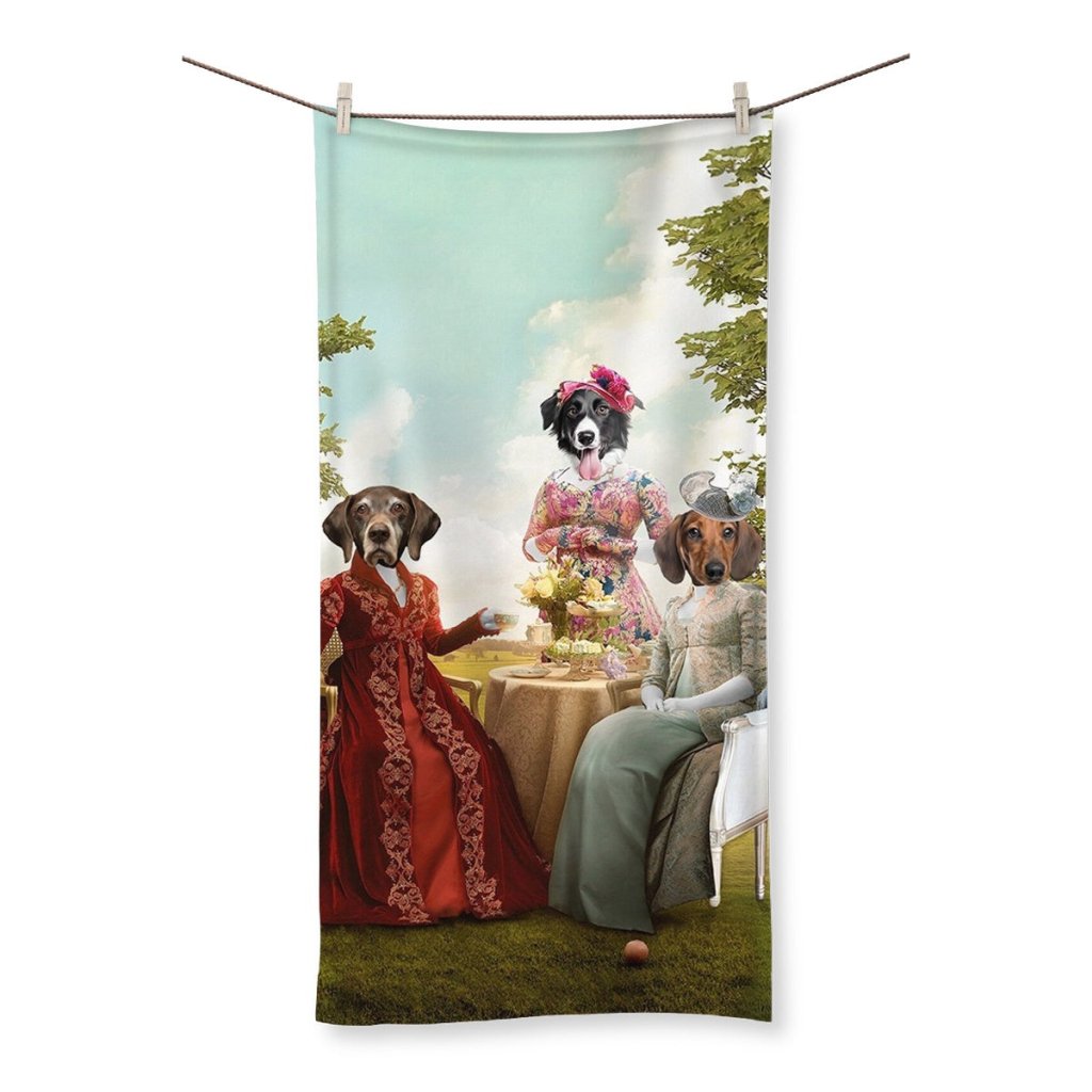 The Mothers (Bridgerton Inspired): Custom Pet Towel - Paw & Glory - Dog Portraits - Pet Portraits
