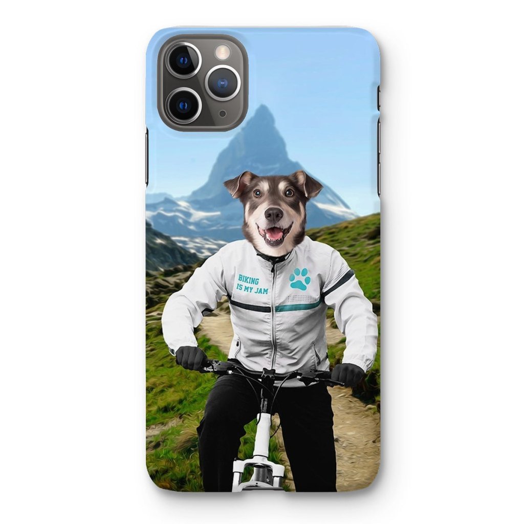 Pet Portraits | The Mountain Biking: Custom Pet Snap Phone Case | Paw & Glory