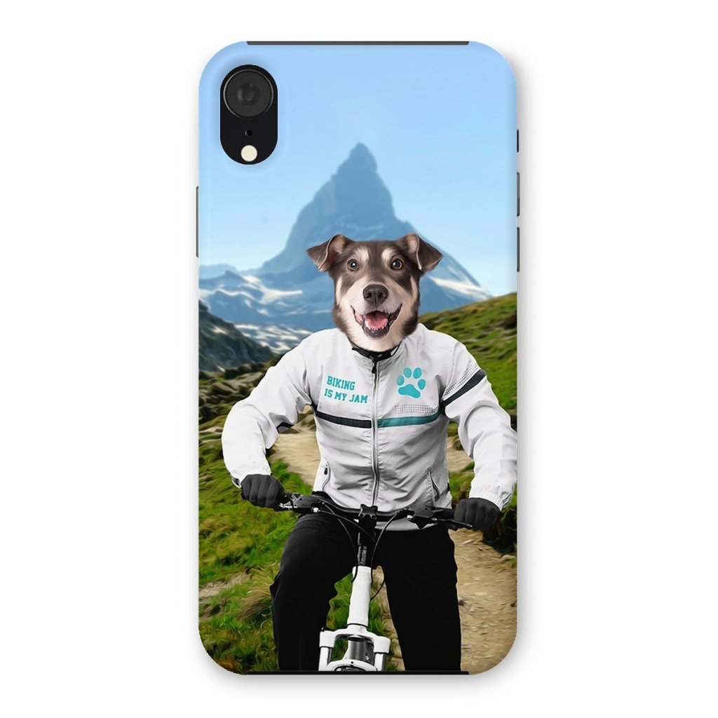 Pet Portraits | The Mountain Biking: Custom Pet Snap Phone Case | Paw & Glory