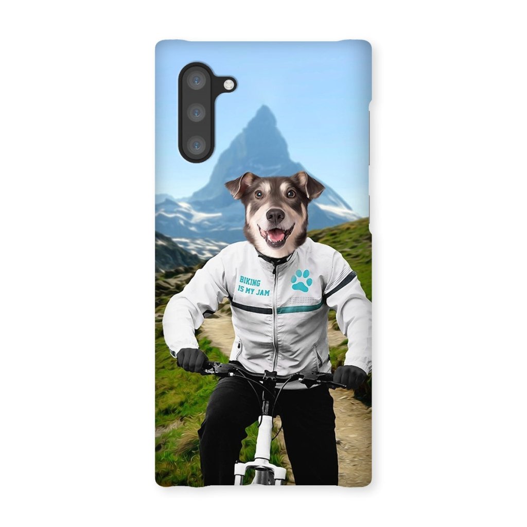 Pet Portraits | The Mountain Biking: Custom Pet Snap Phone Case | Paw & Glory