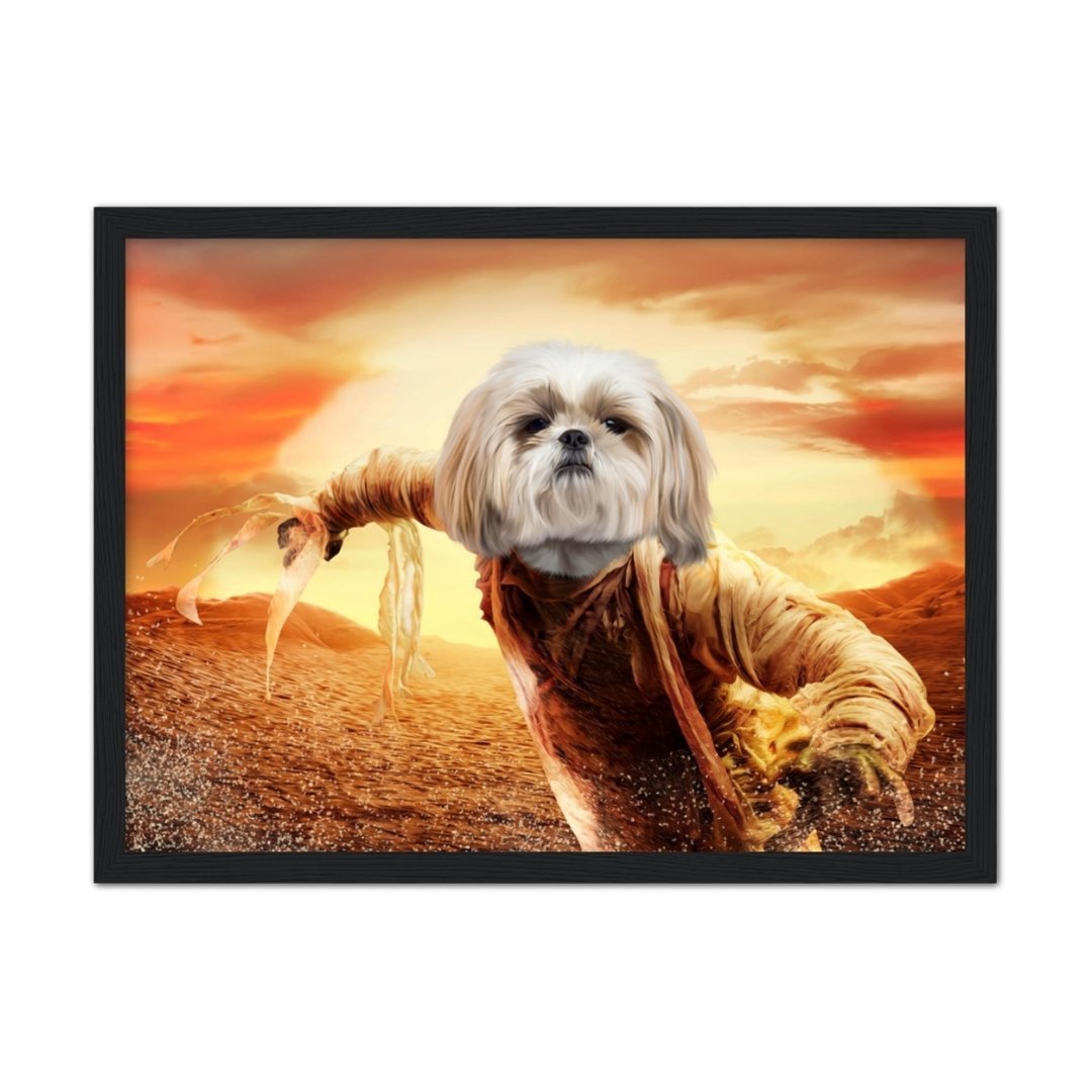 Pet Portraits | The Mummy: Custom Pet Portrait | Paw & Glory