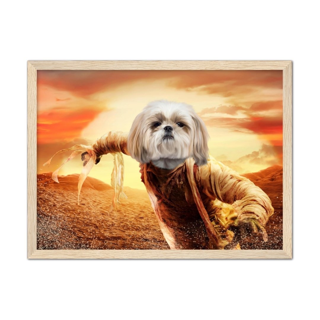Pet Portraits | The Mummy: Custom Pet Portrait | Paw & Glory