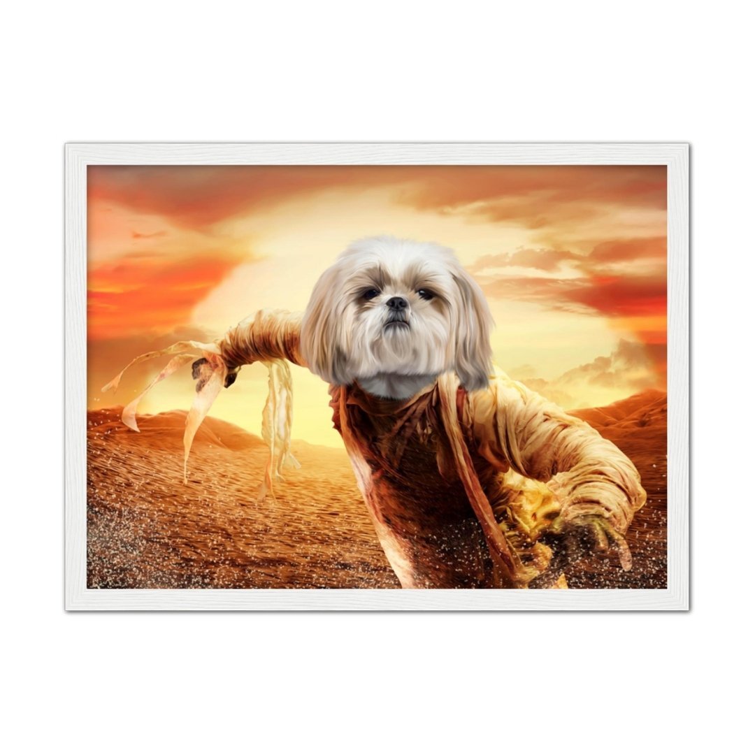 Pet Portraits | The Mummy: Custom Pet Portrait | Paw & Glory