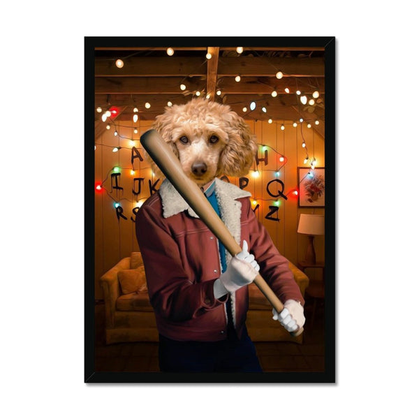 Retro 80s Sci-Fi Custom Pet Portrait | Paw & Glory