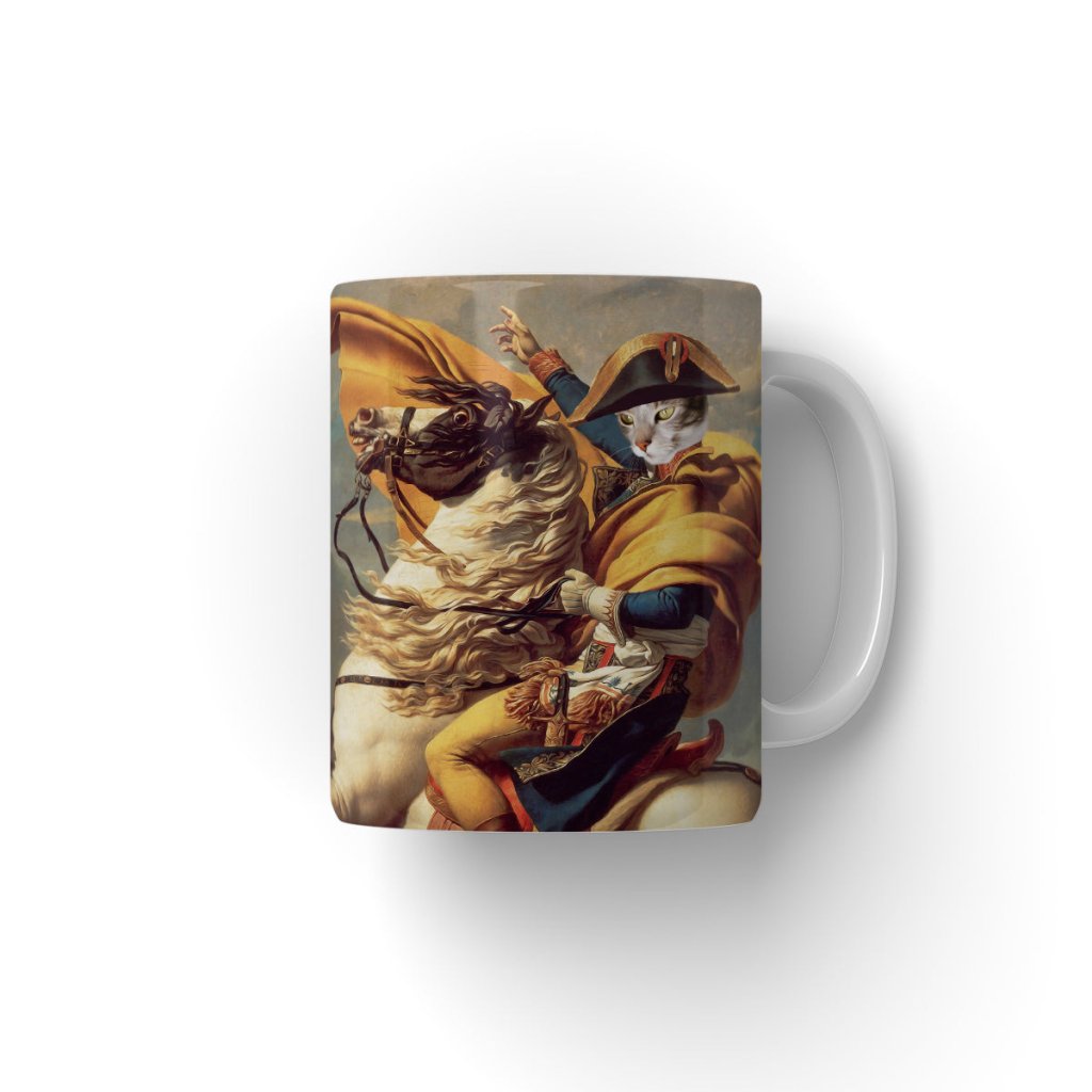 Pet Portraits | The Napoleon: Custom Pet Coffee Mug | Paw & Glory