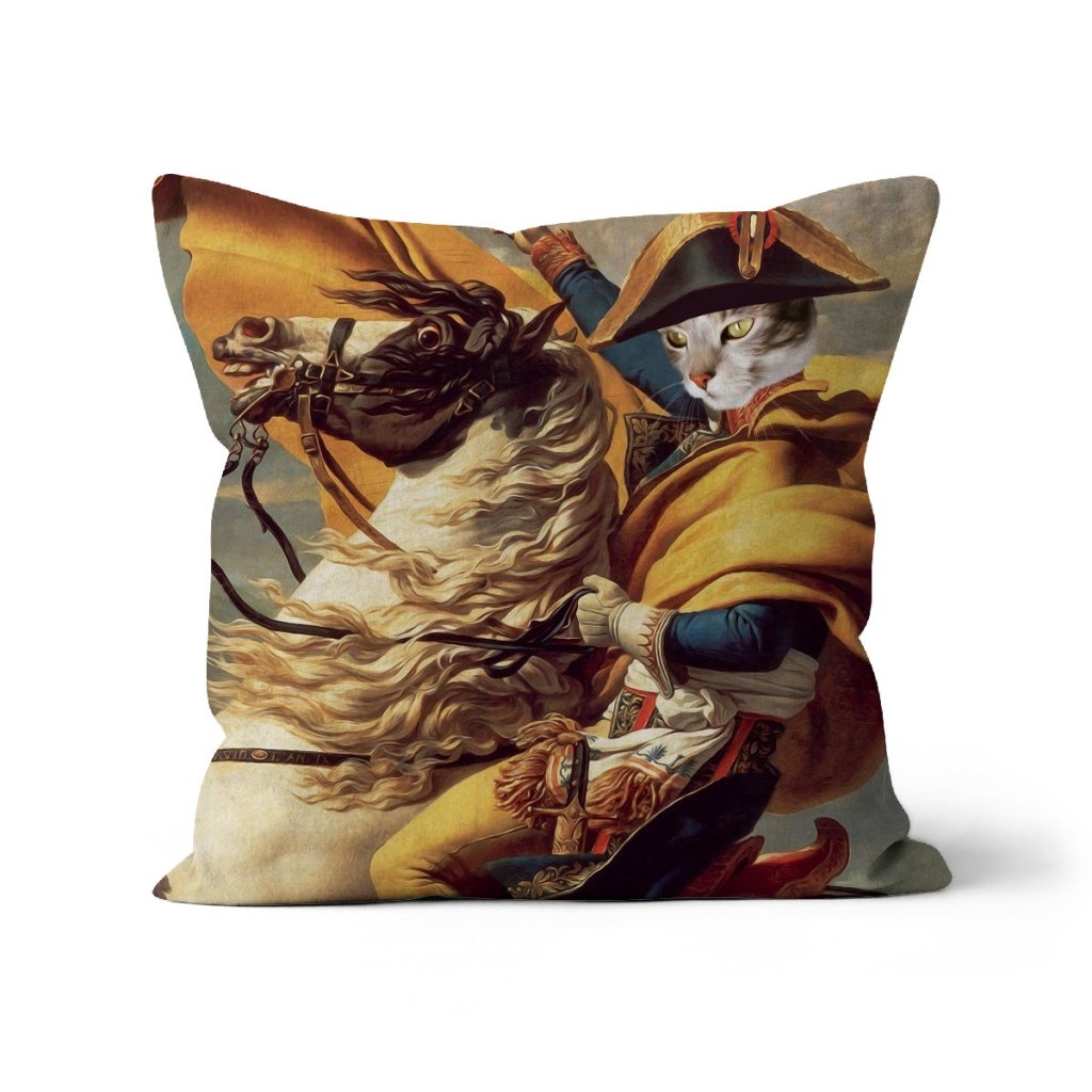 Pet Portraits | The Napoleon: Custom Pet Pillow | Paw & Glory
