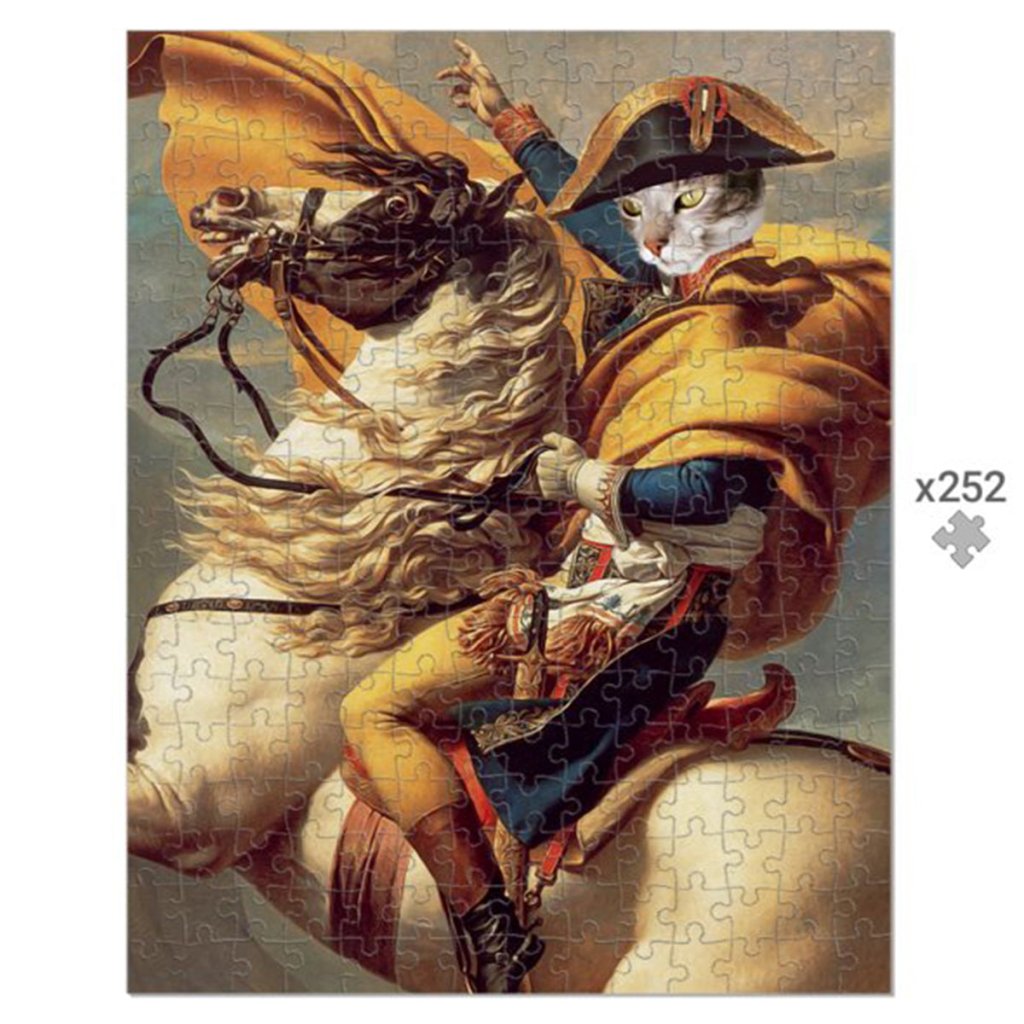 Pet Portraits | The Napoleon: Custom Pet Puzzle | Paw & Glory