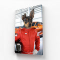 The Nascar Racer: Custom Pet Canvas
