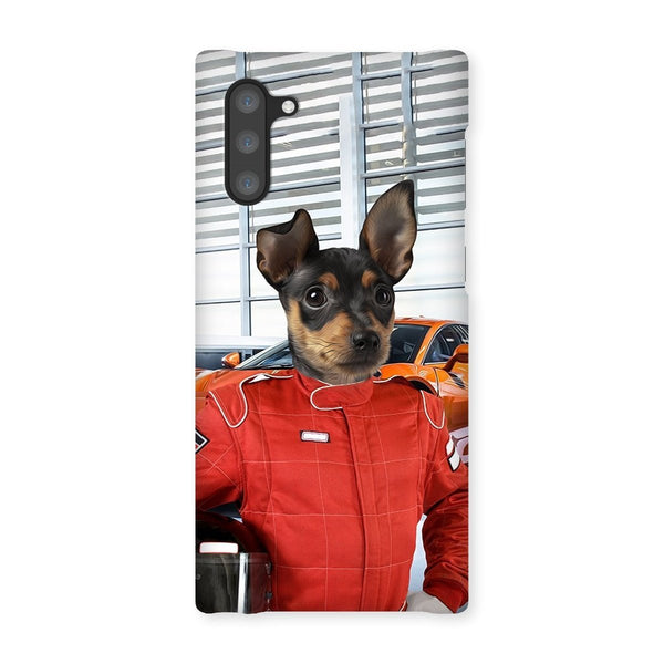 The Nascar Racer: Custom Pet Phone Case - Paw & Glory - Dog Portraits - Pet Portraits