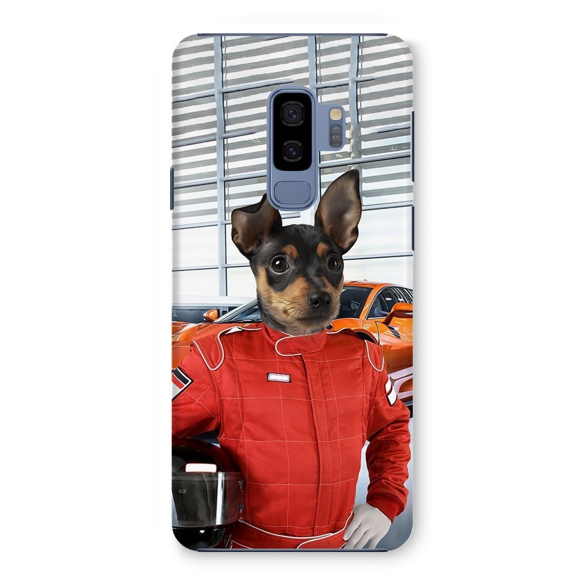 Pet Portraits | The Nascar Racer: Custom Pet Phone Case | Paw & Glory