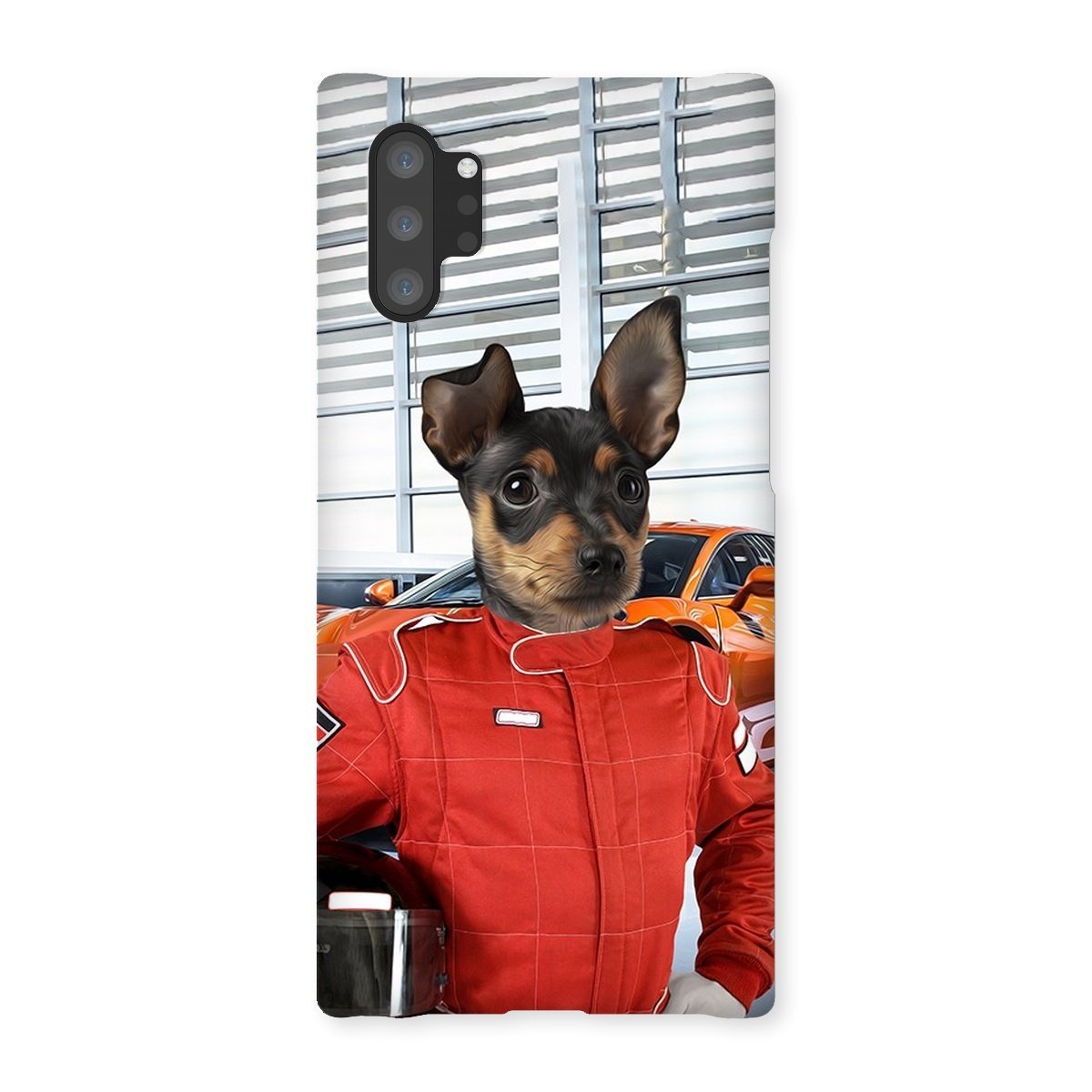 Pet Portraits | The Nascar Racer: Custom Pet Phone Case | Paw & Glory