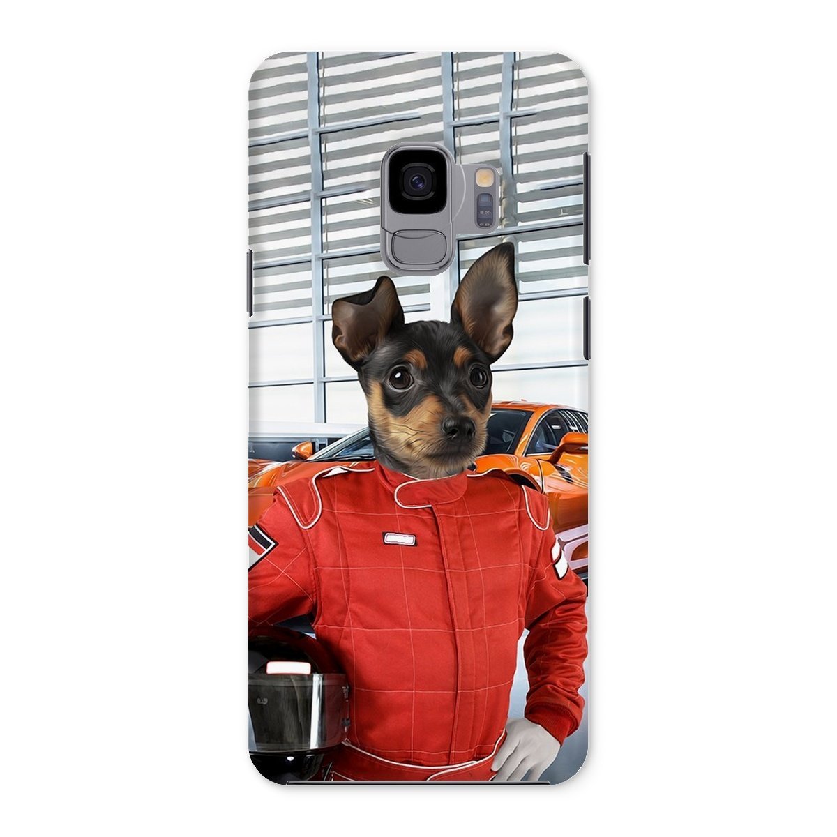 Pet Portraits | The Nascar Racer: Custom Pet Phone Case | Paw & Glory