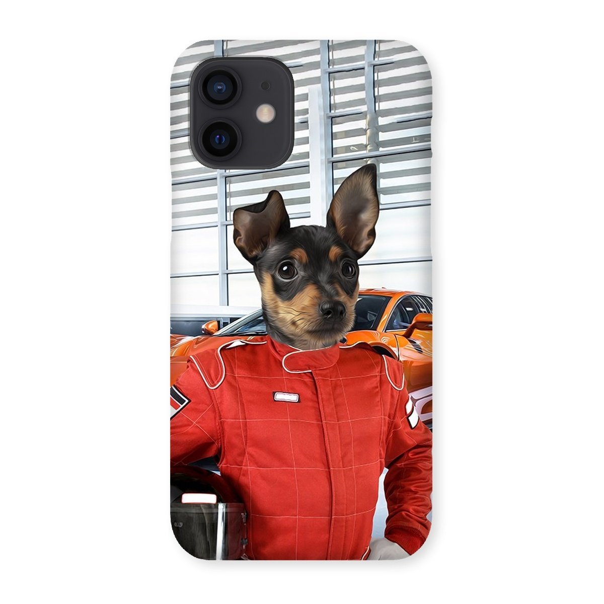 Pet Portraits | The Nascar Racer: Custom Pet Phone Case | Paw & Glory