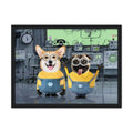 The Naughty Duo (Minions Inspired): Custom Pet Portrait