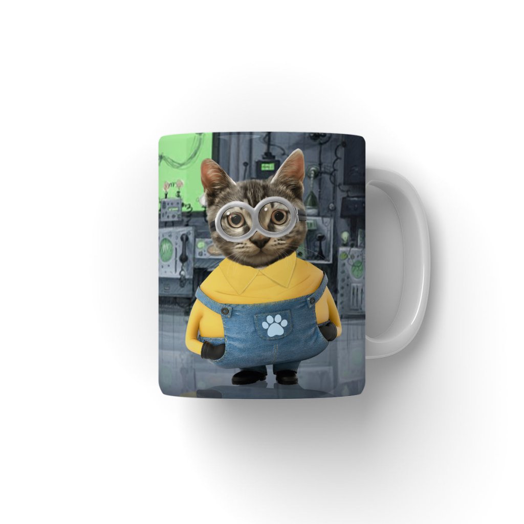 Pet Portraits | The Naughty One (Minions Inspired): Custom Pet Coffee Mug | Paw & Glory