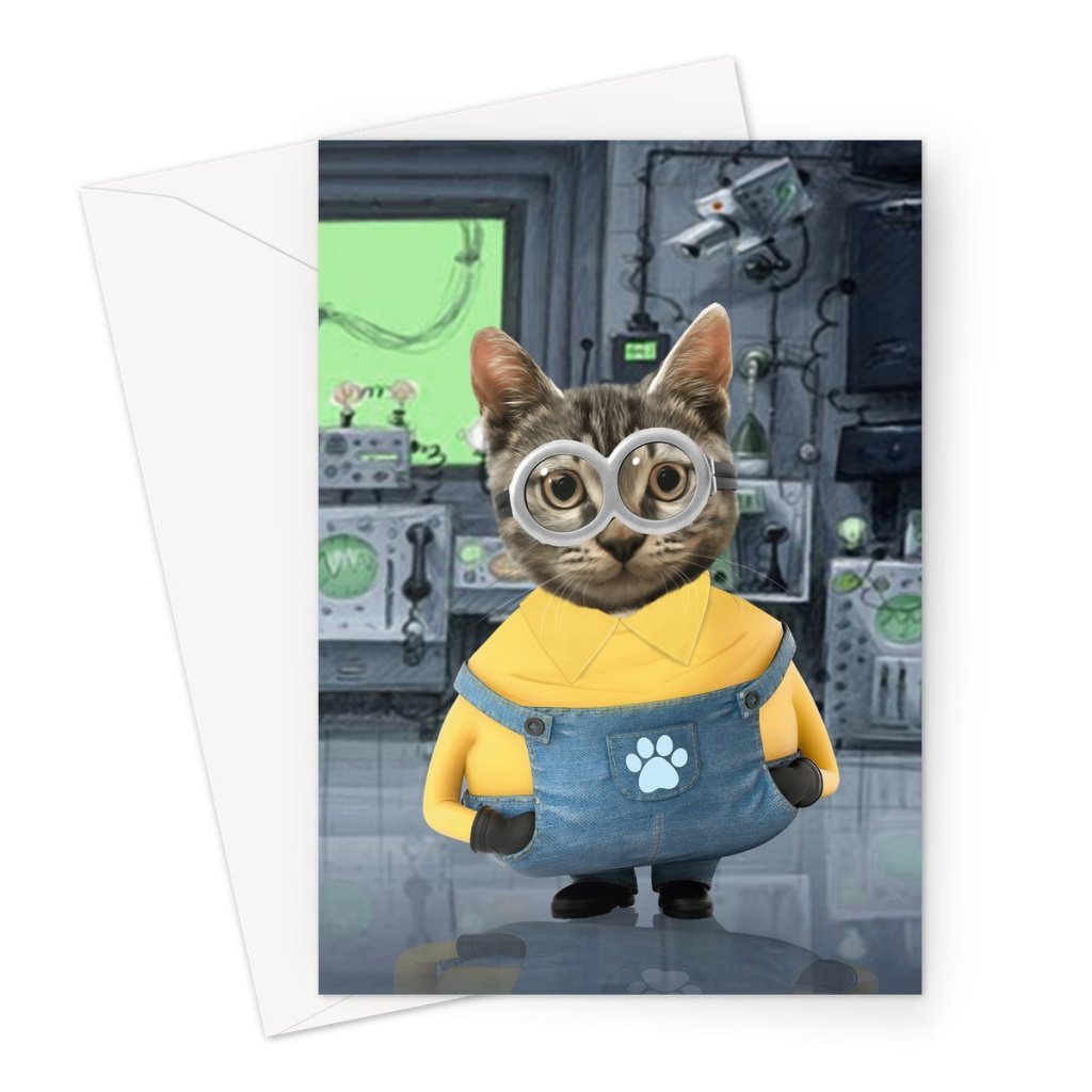 Cheeky Sidekick Custom Pet Greeting Card | Personalised Pet Gift | Paw & Glory