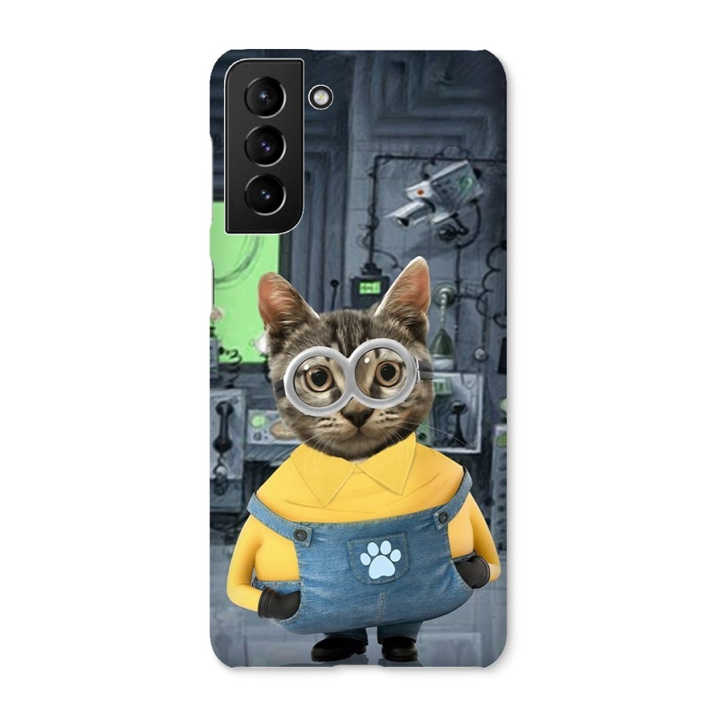 Pet Portraits | The Naughty One (Minions Inspired): Custom Pet Phone Case | Paw & Glory