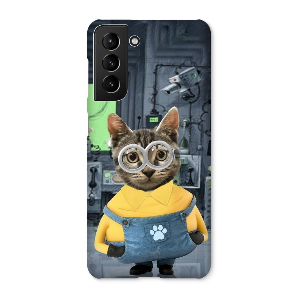 Pet Portraits | The Naughty One (Minions Inspired): Custom Pet Phone Case | Paw & Glory