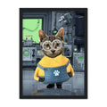 The Naughty One (Minions Inspired): Custom Pet Portrait