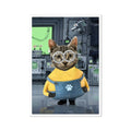 The Naughty One (Minions Inspired): Custom Pet Poster