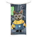 The Naughty One (Minions Inspired): Custom Pet Towel