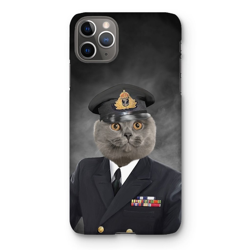 Pet Portraits | The Naval Chief: Custom Pet Phone Case | Paw & Glory