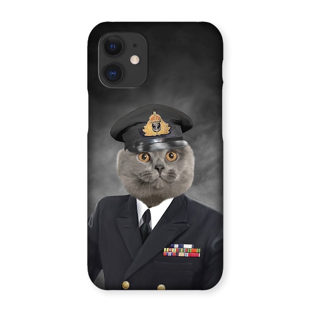 Pet Portraits | The Naval Chief: Custom Pet Phone Case | Paw & Glory