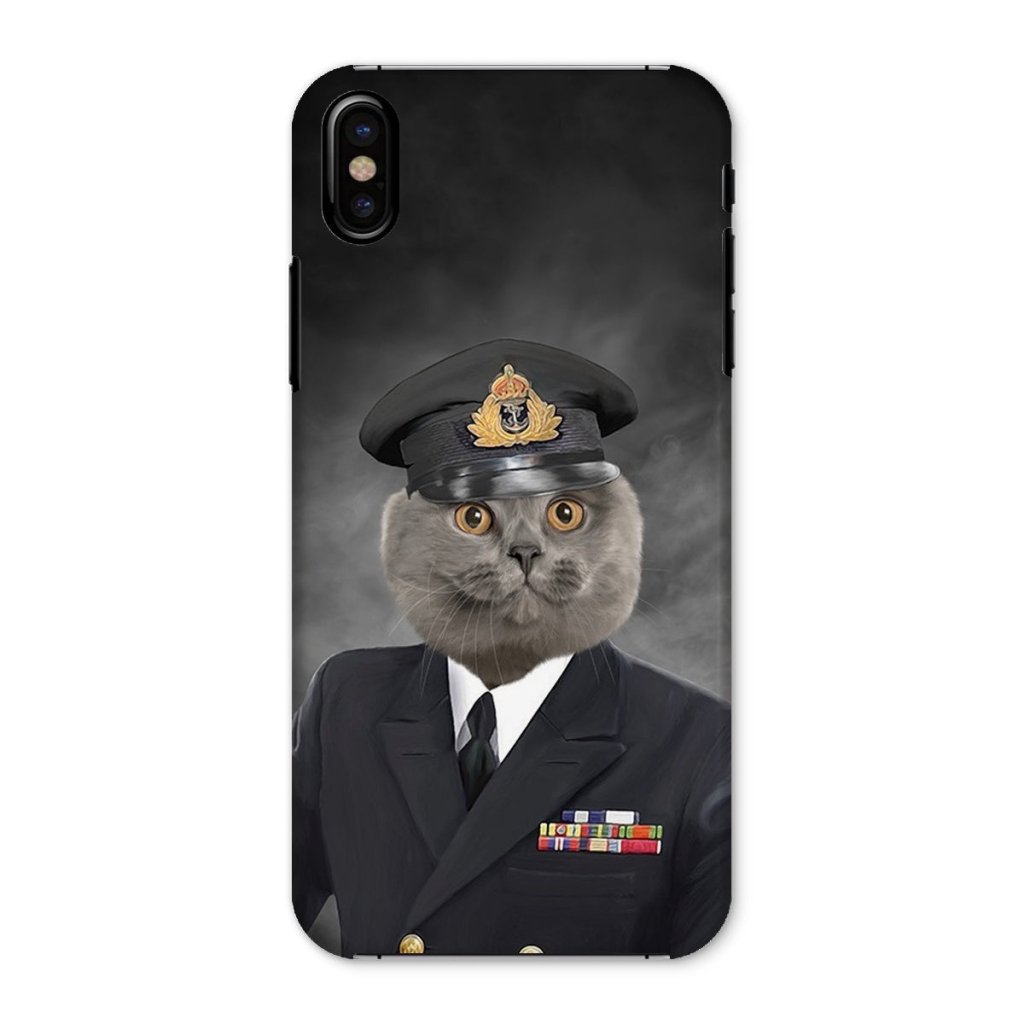Pet Portraits | The Naval Chief: Custom Pet Phone Case | Paw & Glory