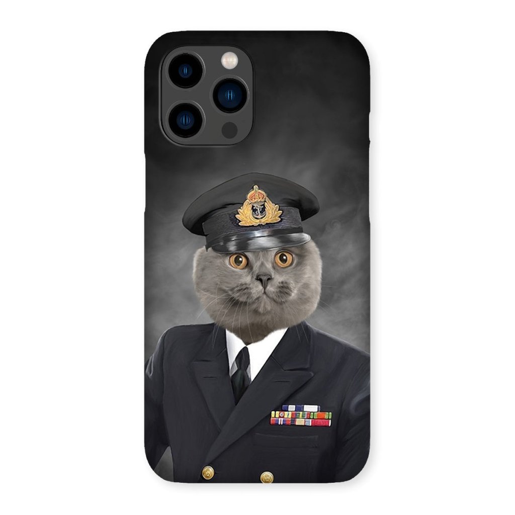 Pet Portraits | The Naval Chief: Custom Pet Phone Case | Paw & Glory