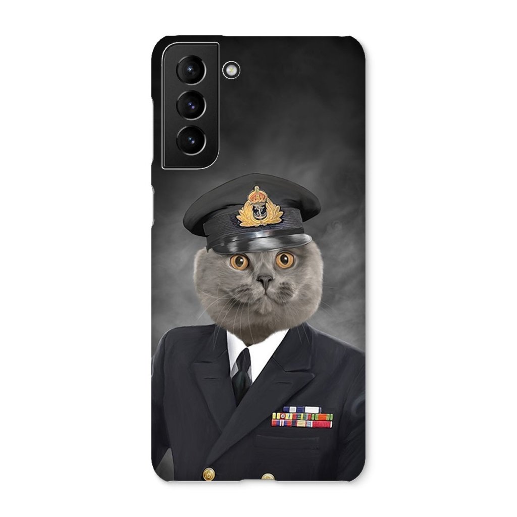 Pet Portraits | The Naval Chief: Custom Pet Phone Case | Paw & Glory