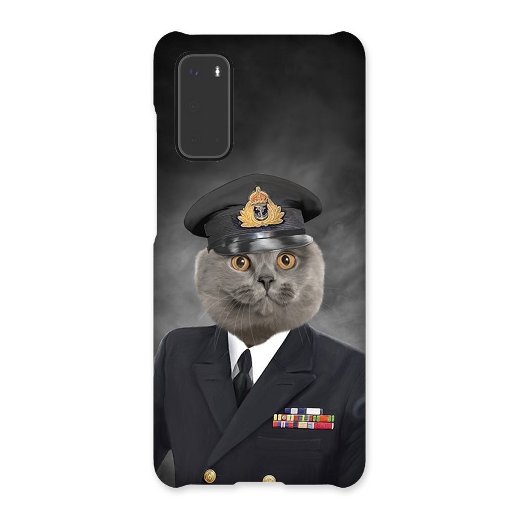 Pet Portraits | The Naval Chief: Custom Pet Phone Case | Paw & Glory