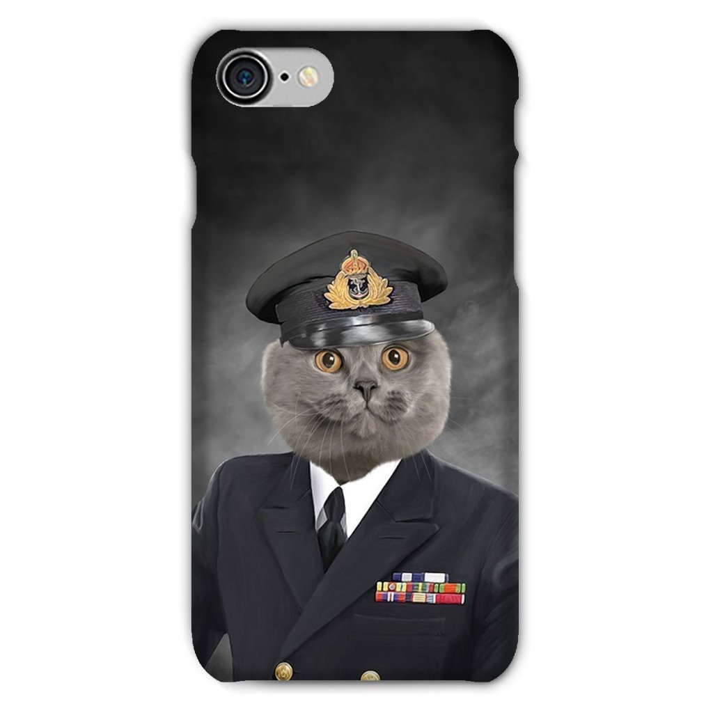 Pet Portraits | The Naval Chief: Custom Pet Phone Case | Paw & Glory