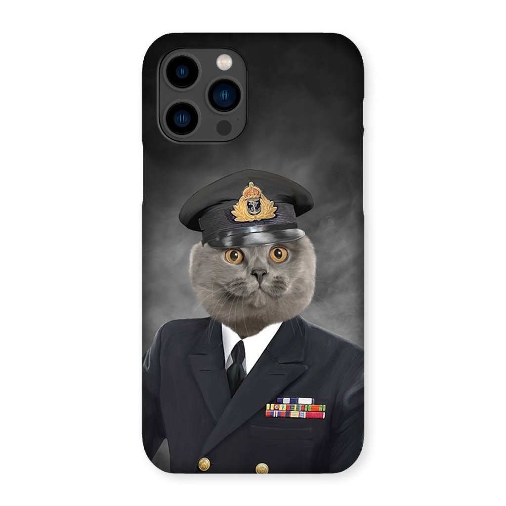Pet Portraits | The Naval Chief: Custom Pet Phone Case | Paw & Glory